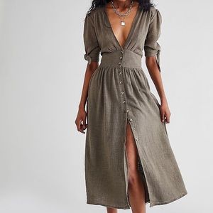 Love of My Life midi dress. NWT. Size Large.